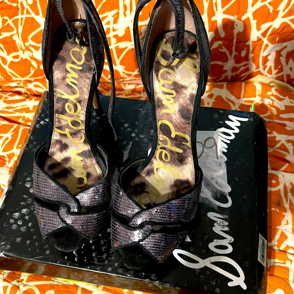 Beautiful sequined stiletto